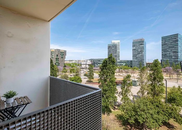 Duplex Fira Bcn And 15' From Bcn Center With Pool バルセロナ